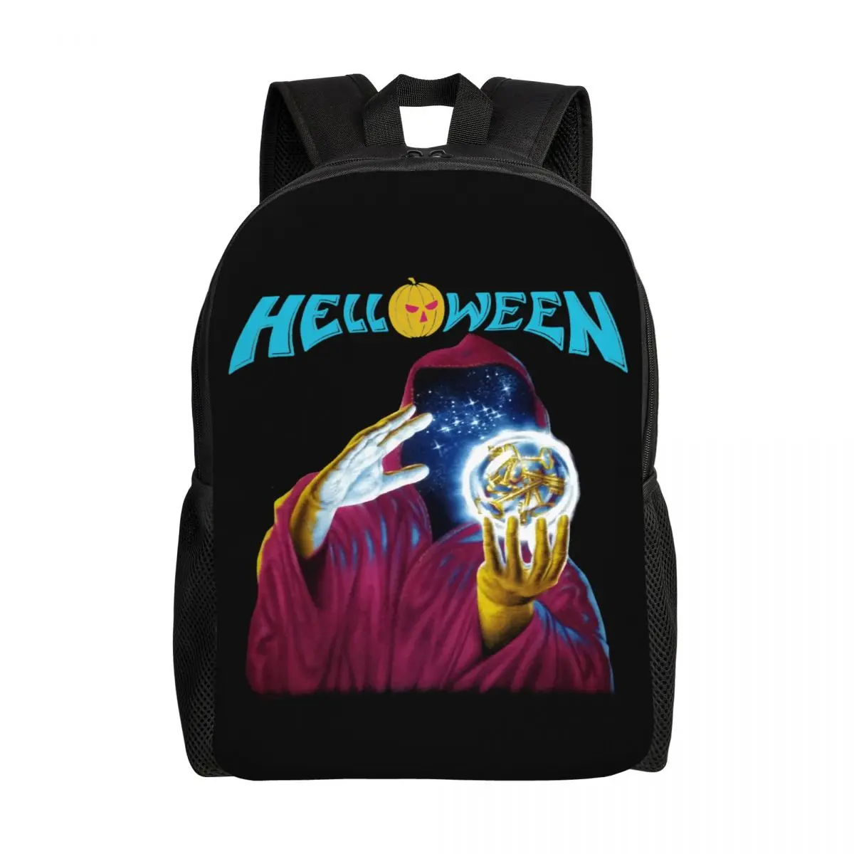 

Персонализированные рюкзаки Helloween Keeper Of The Seven Keys для мужчин и женщин, повседневная сумка для книг для колледжа, школы, сумки в стиле хэви-метал в стиле рок
