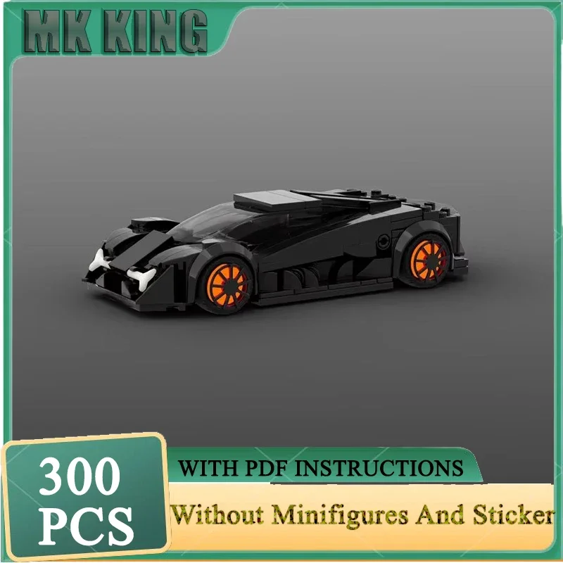 

Orange Cool Wheel Concept Champion Car Model Moc Building Blocks Super Sports Car Bricks DIY Assembly Construction Gifts Toy