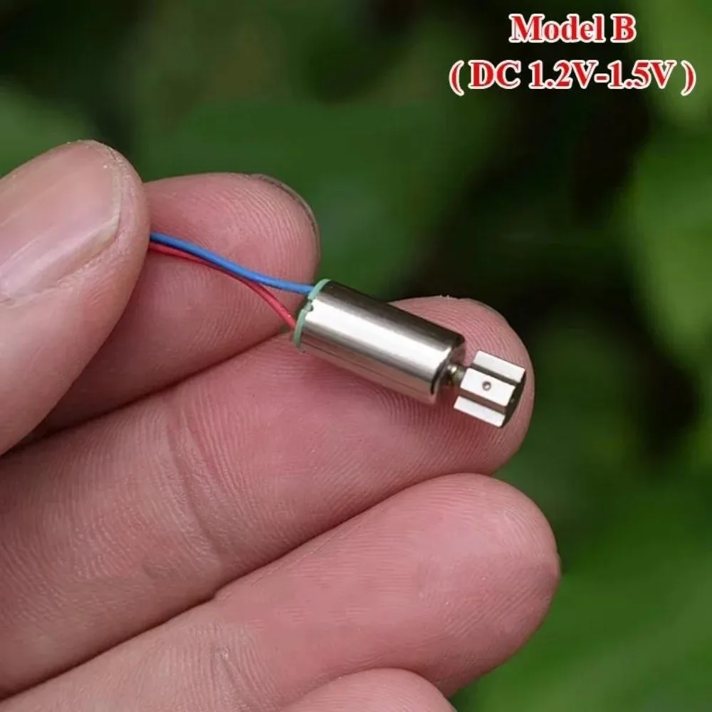 2pcs/set New Mini Tiny Coreless Vibration Motor 6mm*12mm 2 Styles Vibrator Motor DC 1.2V 1.5V 2.4V Micro 612 Vibrating Motor view 4
