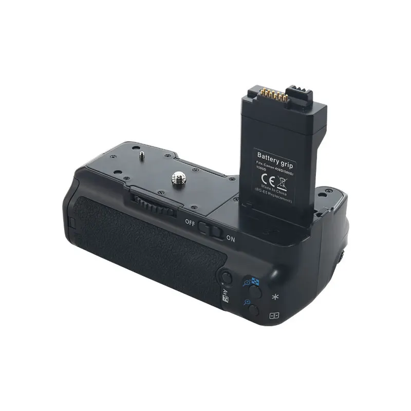 BG-E5 Vertical Battery Grip for Canon EOS Rebel XSi XS EOS 450D 500D 1000D Kiss F X2 X3 DSLR Camera Battery Grip BG-E5