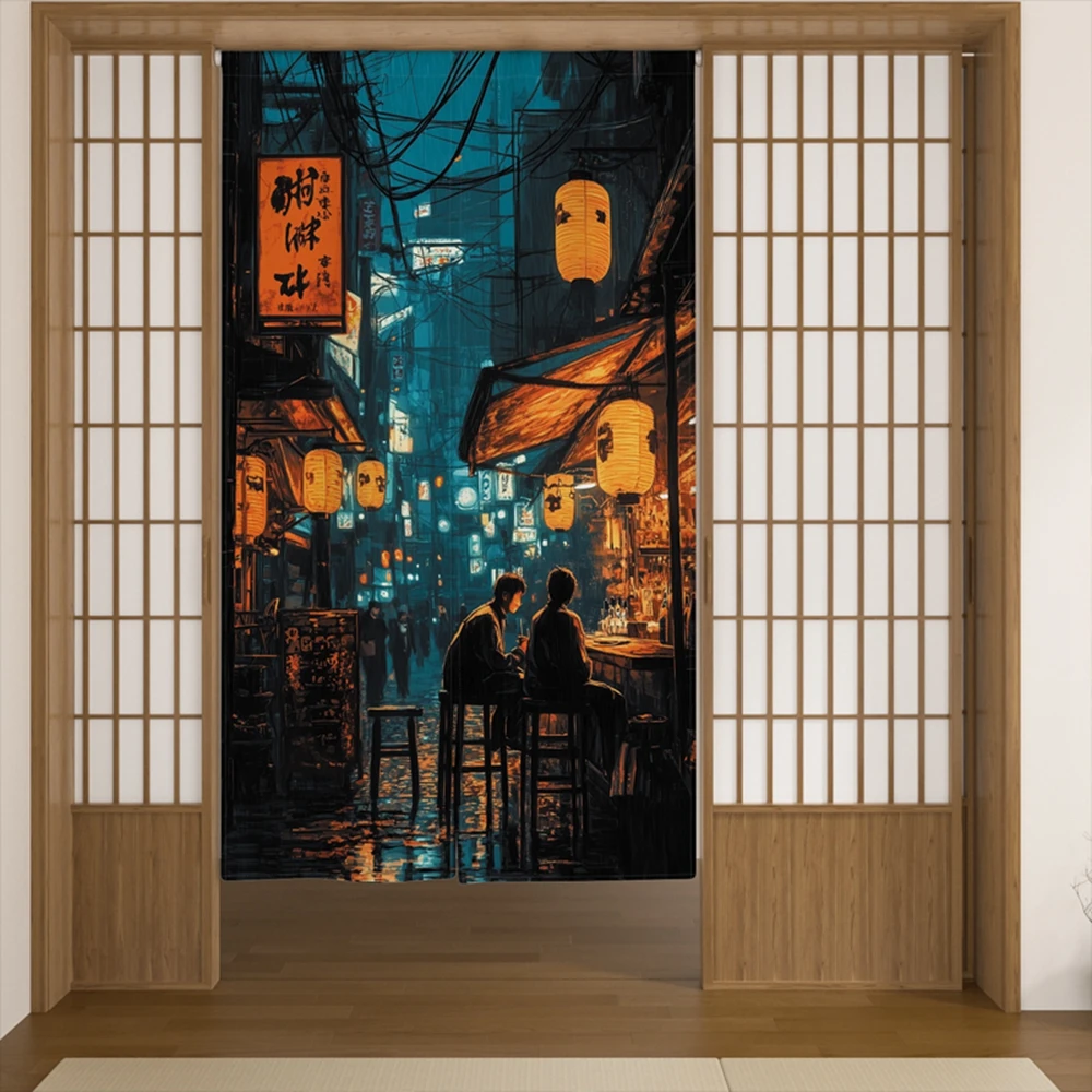 Japanischer Izakaya Noren Türv – Noren Curtain Doorway Bewertung und Preis