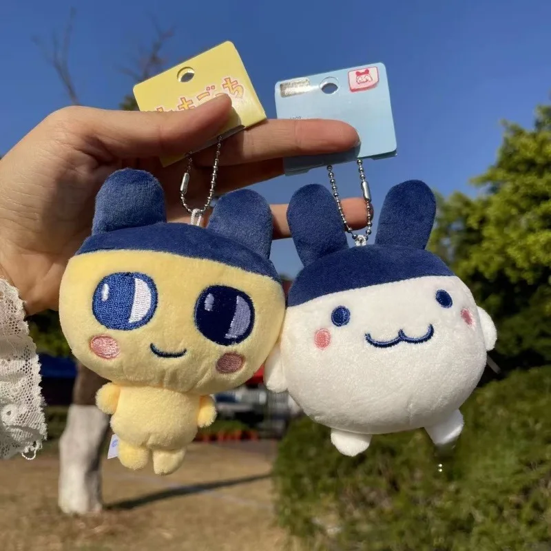 

Bandai Tamagotchi Mametchi Plush Doll Pendant kawaii Mimitchi doll toys Bag Accessories Japanese cartoon School backpack charm