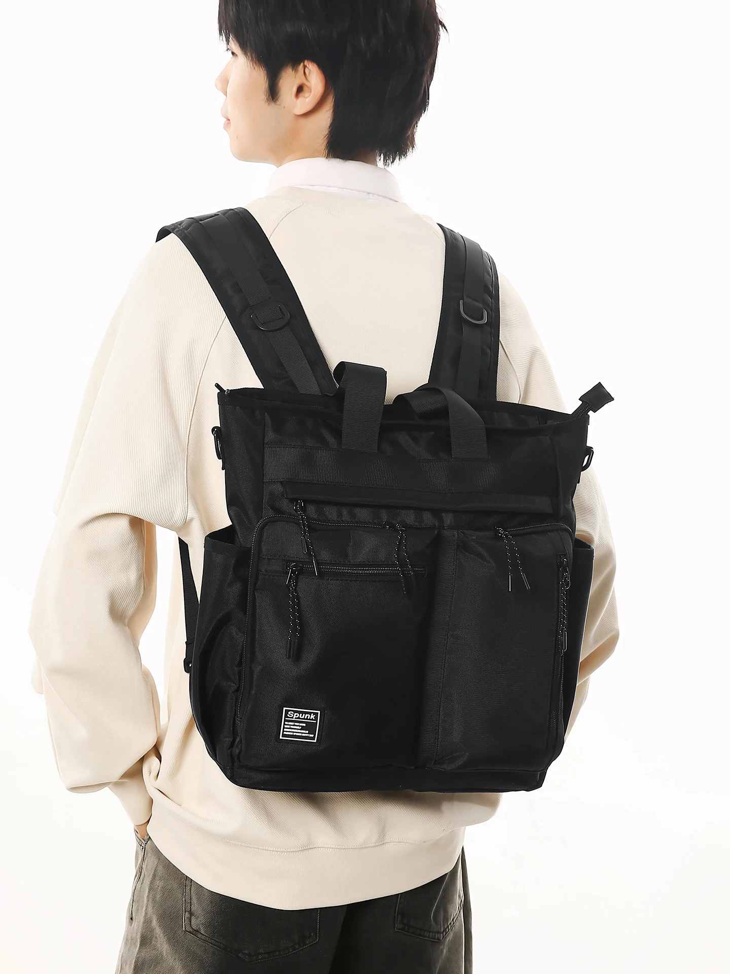 Multi-Functional Sports Dual-Shoulder Bag Large Capacity Outdoor Commuting Computer Bag for Men And Women Suitable for Students