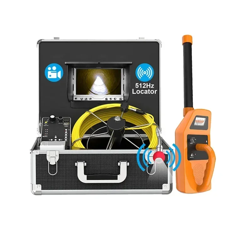 

Waterproof Underwater Sewer Pipe Inspection Camera Underground Pipe Locator