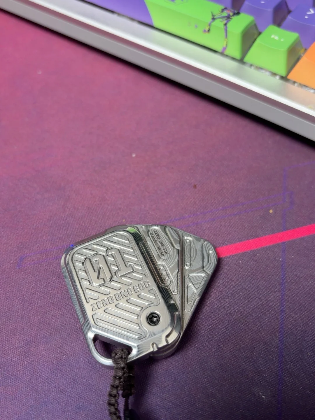 Used EDC 01edc Pop2.0 Malaysian Flick, Limited Edition 18/50, Almost Brand New