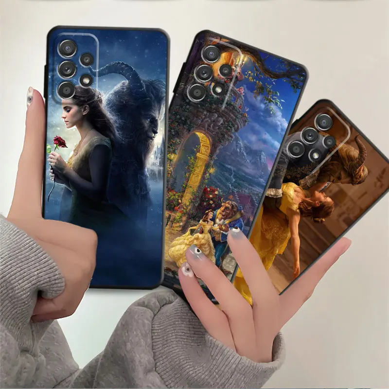 Beauty And The Beast Phone Cases For Samsung Galaxy A54 A53 A14 A52 A13 A12 A34 A71 A33 A51 A23 A21s A32 A73 A22 A72 Phone Cover