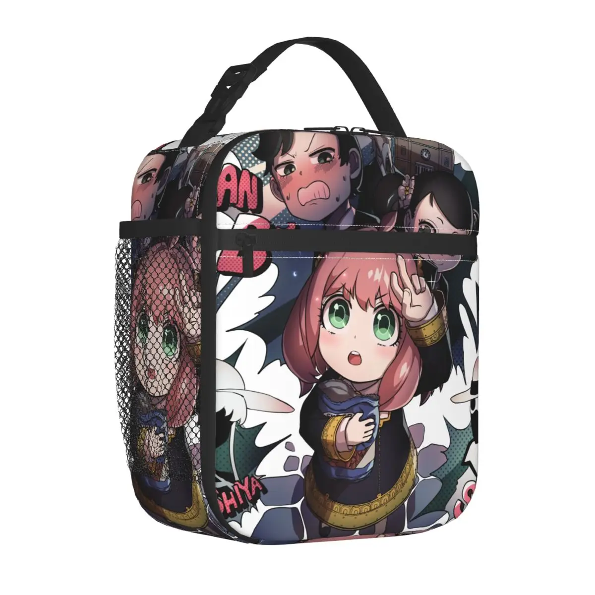 Forger Anya Insulated Lunch Bags Thermal Bag Lunch Container Spy x Family Anime Leakproof Tote Lunch...