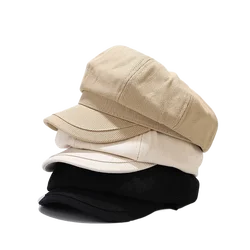 Women's Retro Peaked Ivy Newsboy Paperboy Gatsby Cabbie Painter Cap Hats