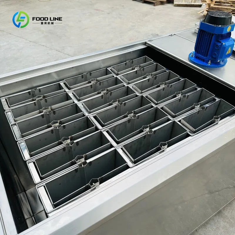 

Custom Large Ice Brick Making Machine Commercial 1T/24h 18 Pcs Once Stainless Steel Automatic Ice Maker for Business Industrial