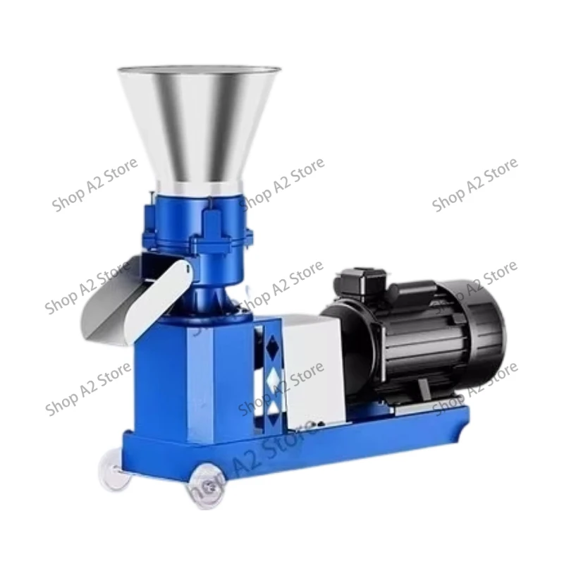 Manual Feed Pellet Mill Without Motor, Multifunctional Animal Feed Granulator, 150-200kg/h Output
