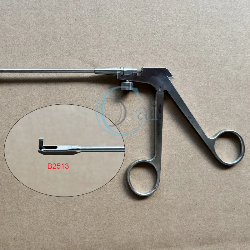 2026 ENT Nasal tissue operating forceps back biting rongeur rotatable in stock