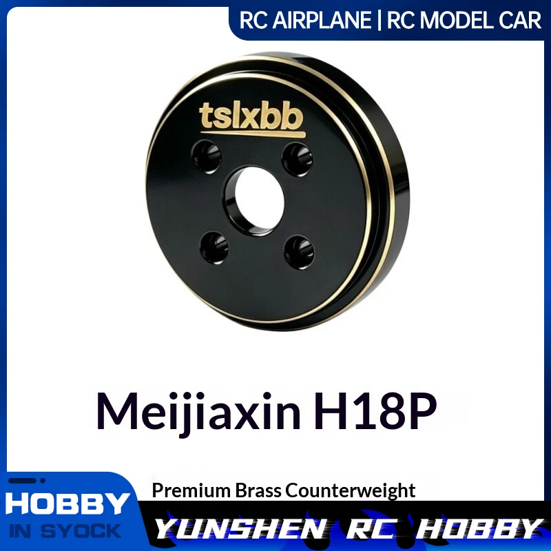 Megaxin Mjx H18p Modification And Upgrade Accessories Brass Counterweight Transmission Shaft Armor Cup Bridge Housing