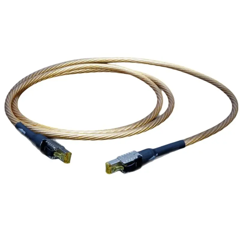 DIGIT-HIFI Network Patch Cable For Computer Notebook Compatible Cat8 Ethernet Cable Rj45 Interface 40Gbps 2000Mhz Speed For Appl