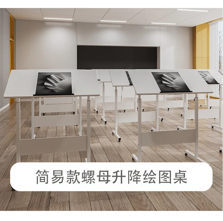 DSA lifting drawing table adjustable tilt angle stepless flip desktop any flip electric lift
