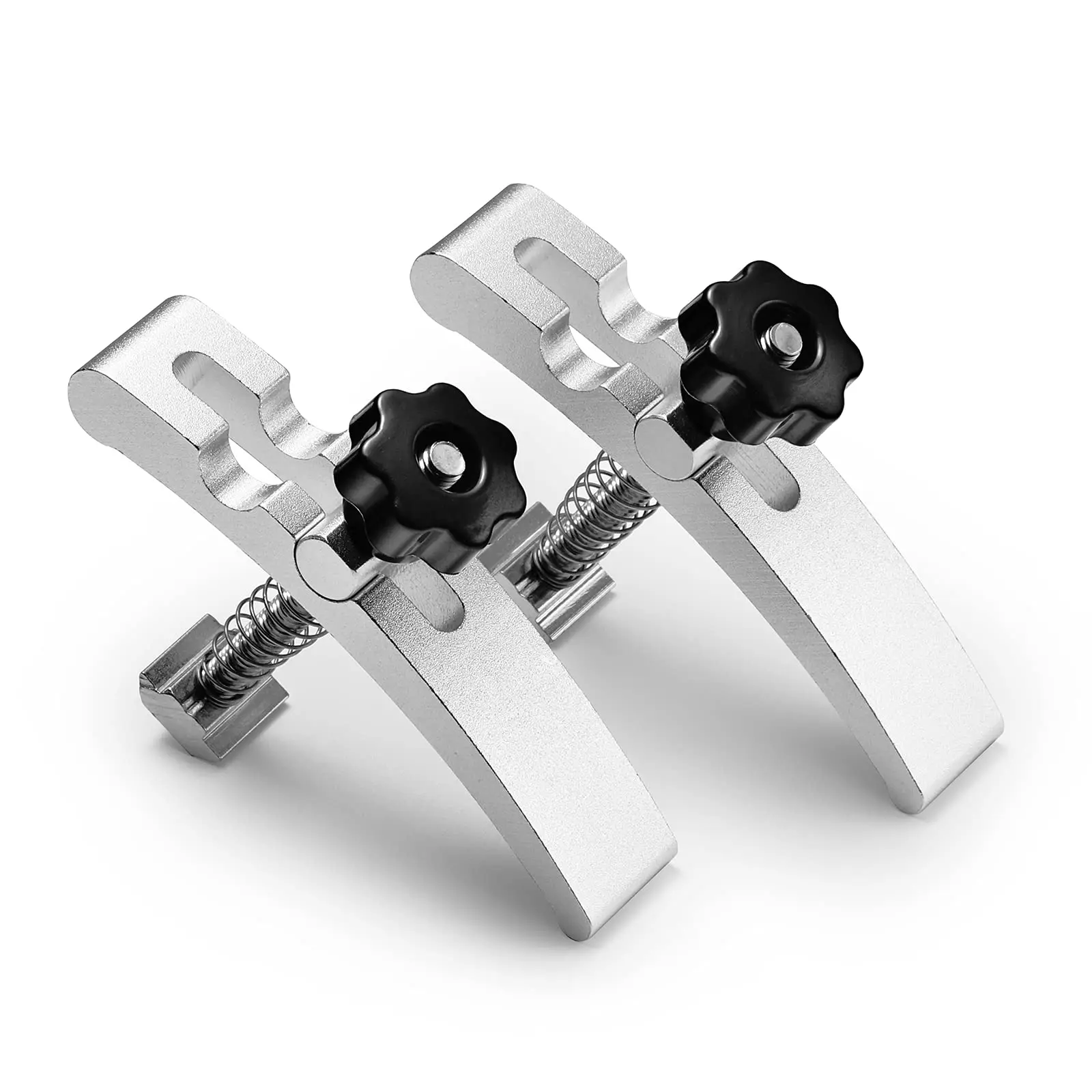 Genmitsu 2PCS T-Track Hold Down Clamp Kit for CNC Woodworking, Fits M6 Threaded MDF & Aluminum Spoilboard T-Slot Nut 16x16mm