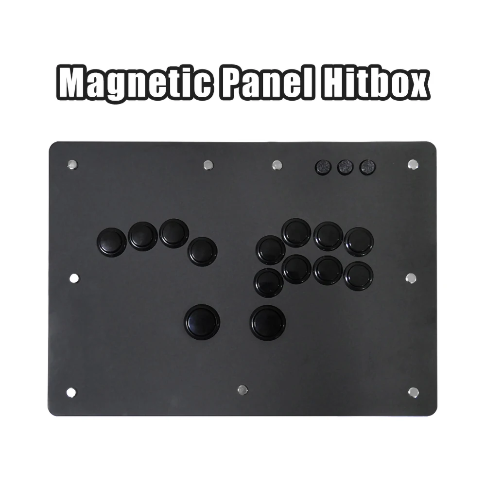 

Беспроводной игровой контроллер для аркадных файтингов MAG-L3 Magnetic SANWA OBSF с 14 кнопками для Street Fighter