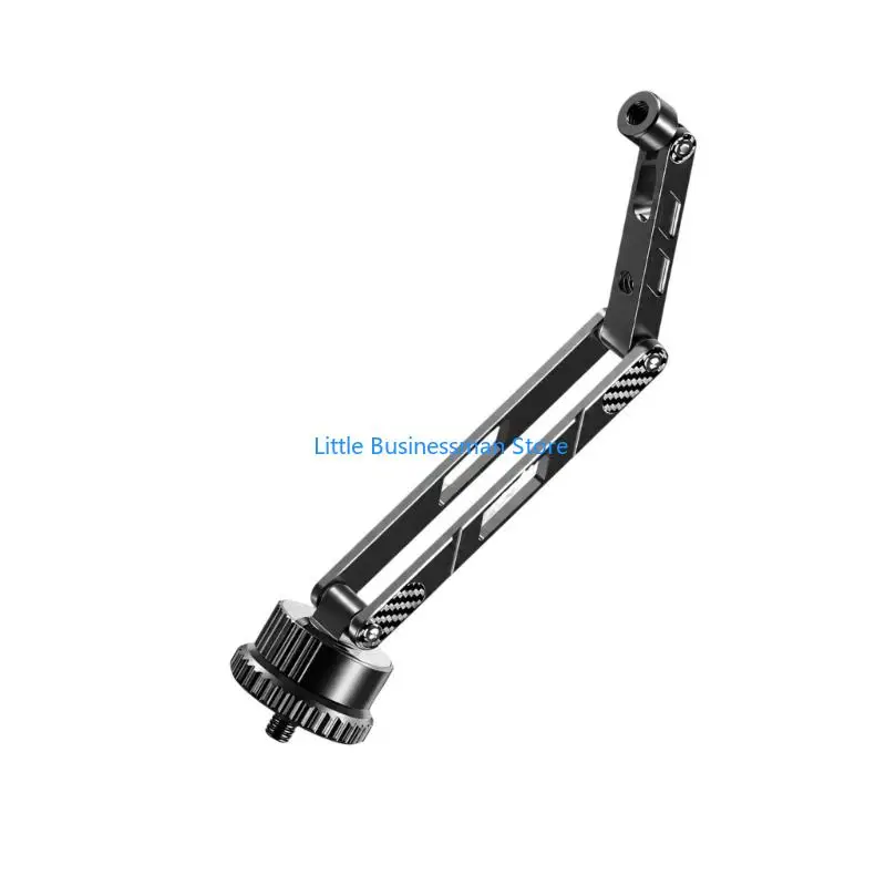 Verstellbare 1/4-Zoll-Kamerahalterung mit 3 Gelenken, Armen aus Aluminiumlegierung, 1/4-Zoll-Schraube/1/4-Zoll-Gewindeloch/17 mm – Detail 10
