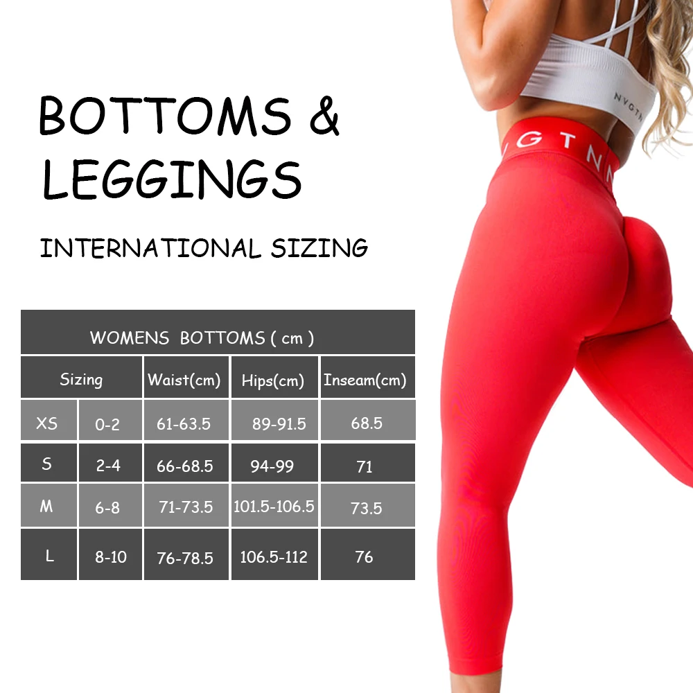 NVGTN Sport Seamless Leggings High Waist Naked Feeling Leggings Women Fitness Running Yoga Leggings