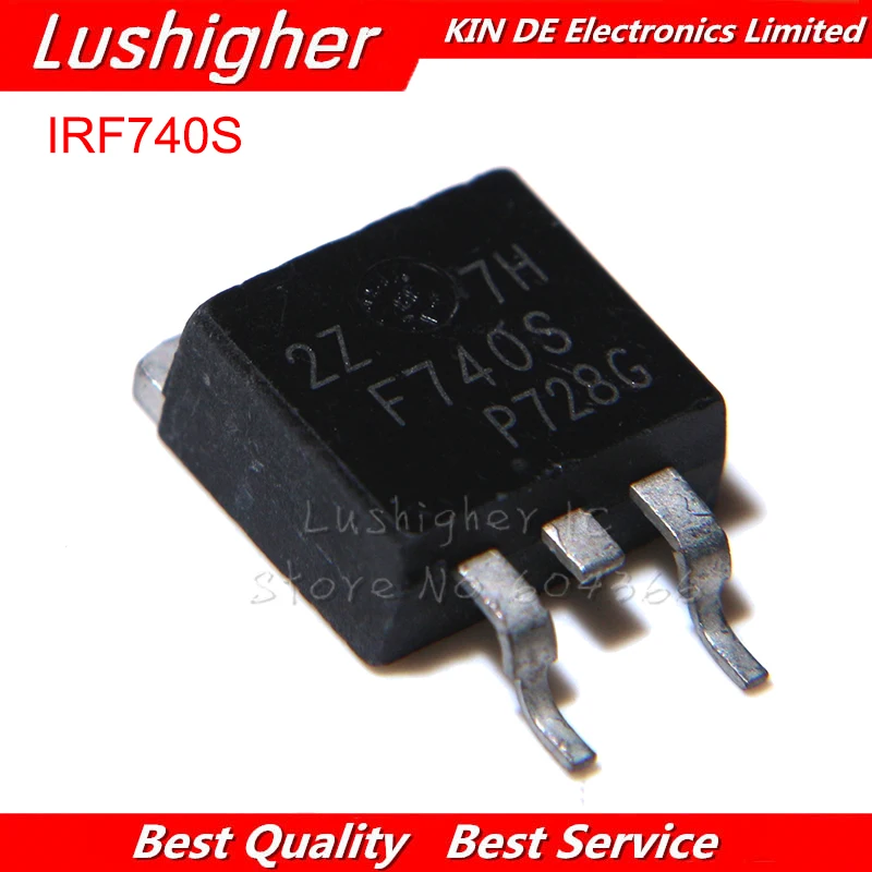 100PCS IRF740 TO263 IRF740S TO-263 SMD