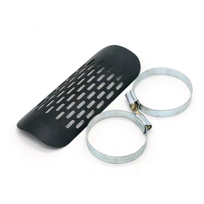 Silenciador de escape de motocicleta, Protector de tubo de calor, accesorios universales para Harley, Honda, Yamaha, personalizado