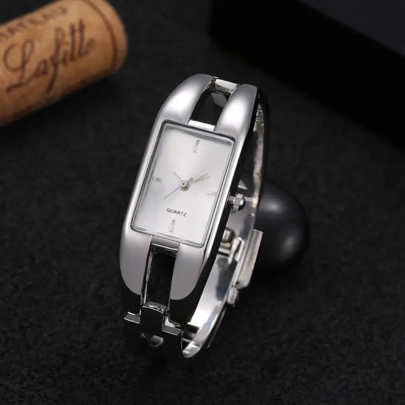 Minimalist Small Dial Women Wristwatch Steel Rectangle Bracelet Ladies Watches Fashion Quartz Clock Dropshipping reloj mujer