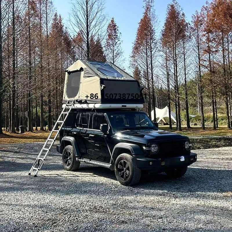 Customized Overnight Inflatable Roof Tent Thickened Outdoor Lightweight Car Tent Self-driving Rain-proof SUV Tent Four-season