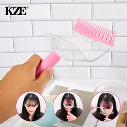 Ruler Accessories Hair Trimmer Comb Guide DIY Women Fringe Cut Tool Clipper For Cute Bang Level