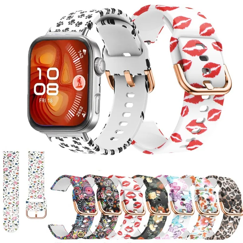 

Multi pattern color Camo Strap for Huawei Watch Fit 2 3 4 5/Fit New/ SE/ Special Edition/ Fit2 /Fit3/Fit4 Pro/Fit5 Pro