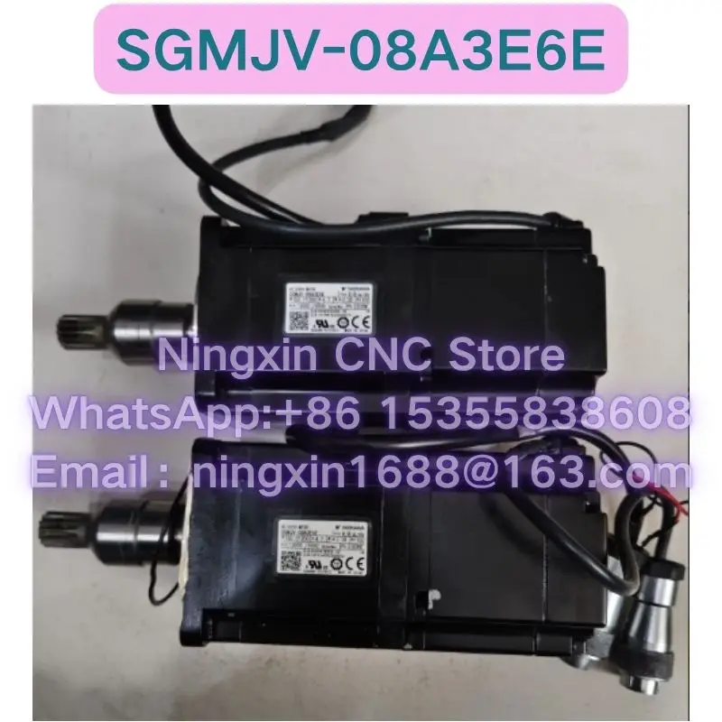Second-hand SGMJV-08A3E6E motor Functional test OK Fast delivery