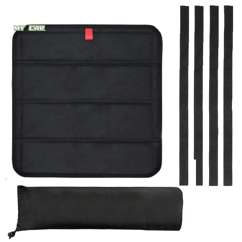 

Waterproof Window Shade Cover Reflective Blackout Storage Bag Sunroof Curtain Heat Insulation 3-Layered Reflective