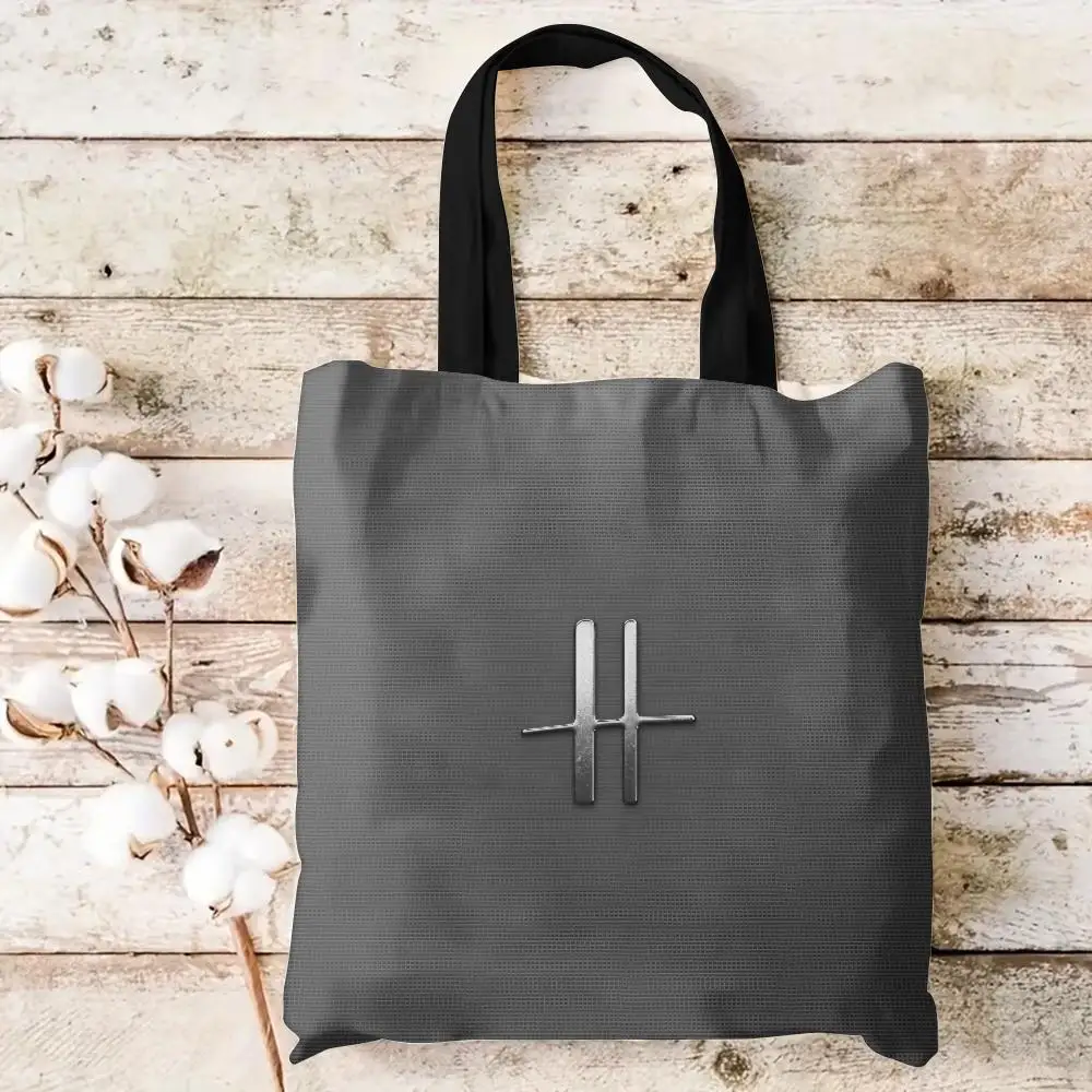 London L-Harrods Knightsbridge Storage Bags Canvas Tote Bag Women Large Capacity Reusable Eco Shopping Bag Shoulder Handbag view 3