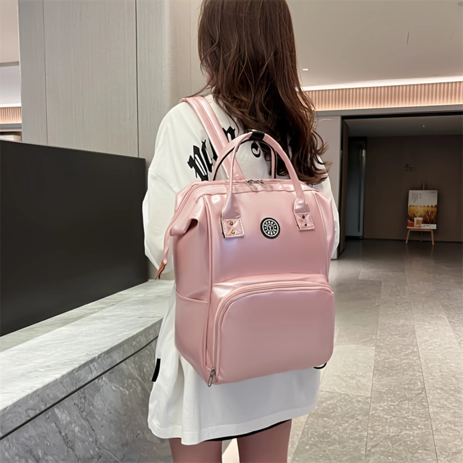 

Portable Multifunctional Mommy Backpack | Large Capacity & Thermal Insulation | Ideal Diaper Bag for Outings