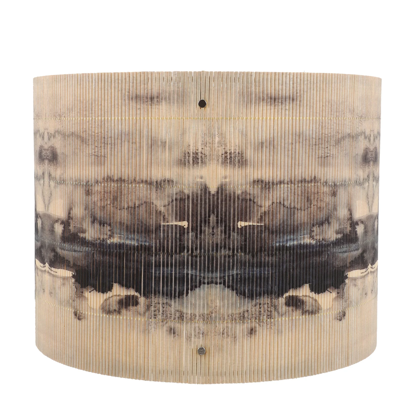 

Bamboo Lamp Shade European Painting Design Lightweight Durable For Table Floor Study Decor | Rustic Modern Vintage Light