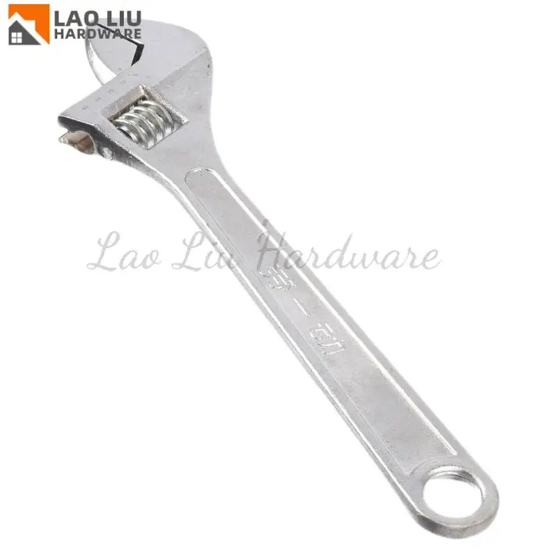 モンキーレンチ 大開口 ロングハンドル ユニバーサルレンチ クランプレンチ CR-V鋼 機械工場 手動メンテナンスツール