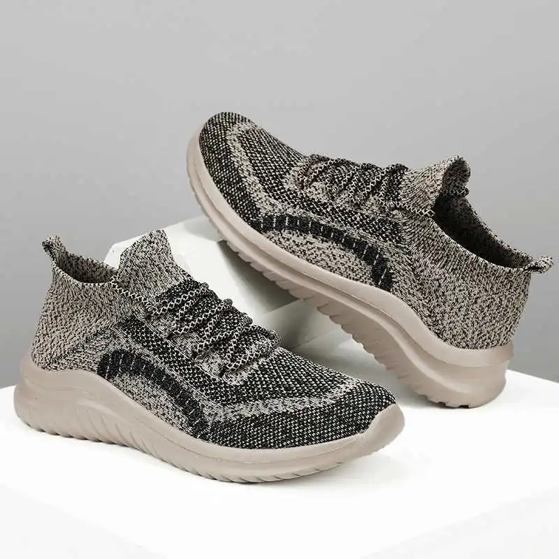 

Кроссовки в стиле хип-хоп с круглыми ногами, тканая обувь, размер 47, мужские ботинки, размер 43, спортивные товары, продвинутые высококачественные Tenismasculine