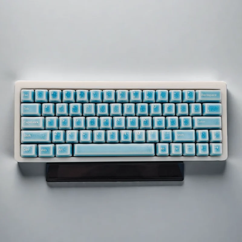 Bear MS63 mechanical keyboard mahjong tone three-mode RGB lamp customized gift