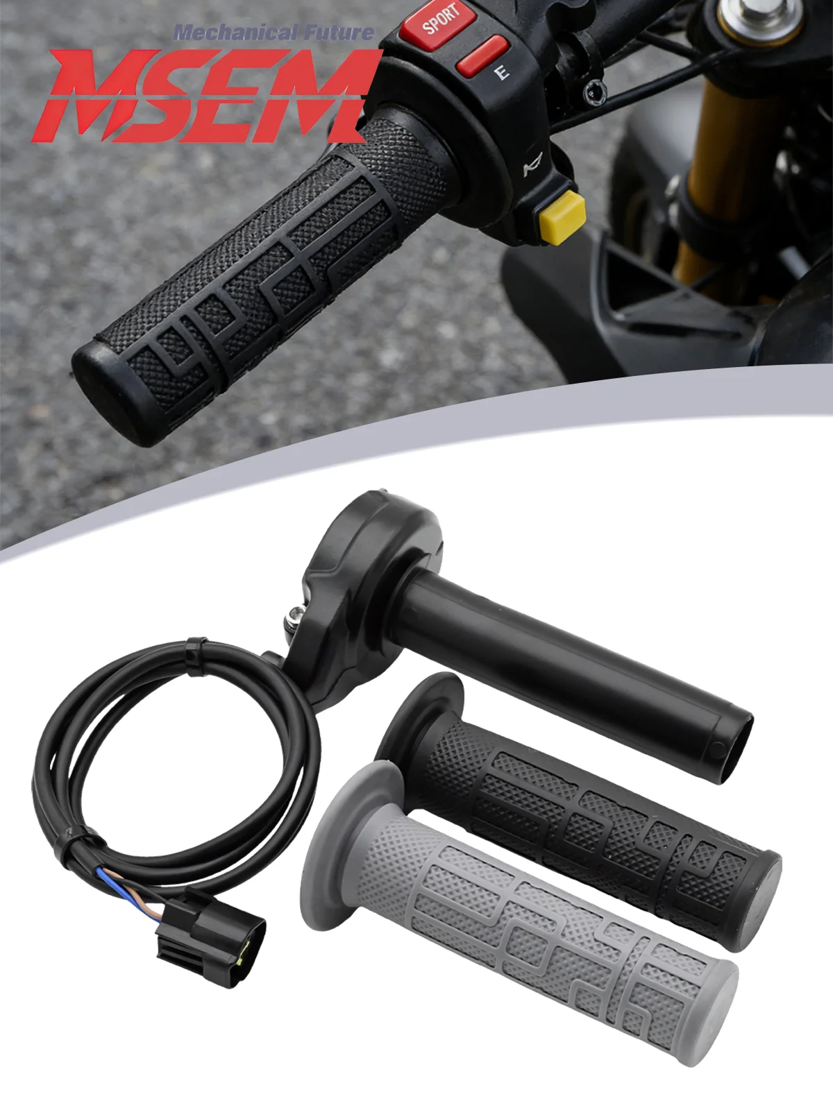 AliExpress NONE For Sur-Ron Surron Light Bee X/S Electric Dirt Bike Electric Motorcycle Throttle Turn Grip Handlebar Accelerated Handle Throttle
