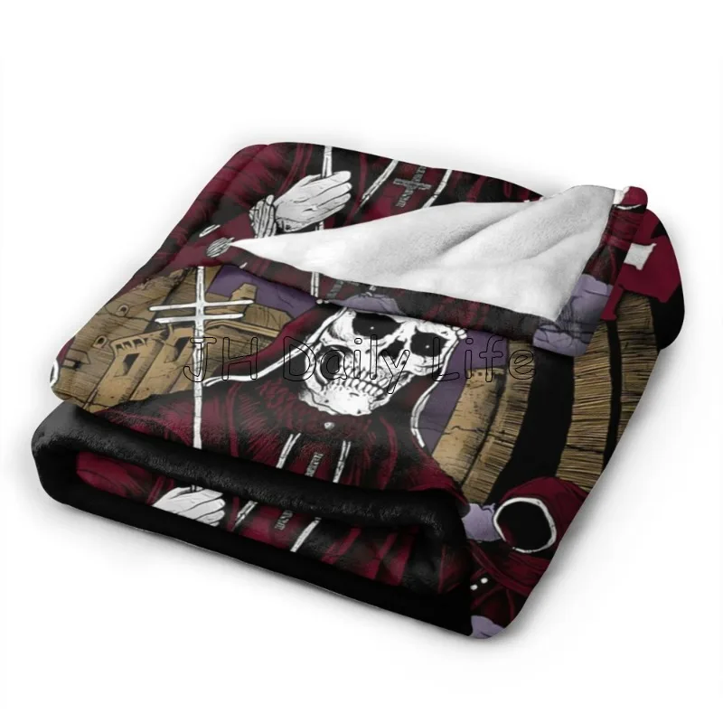 Ghost B.C. Band Flannel Fleece Throw Blanket Women Men Boys Girls Lightweight Soft Warm Cozy Plush Blanket for Couch Sofa Bed