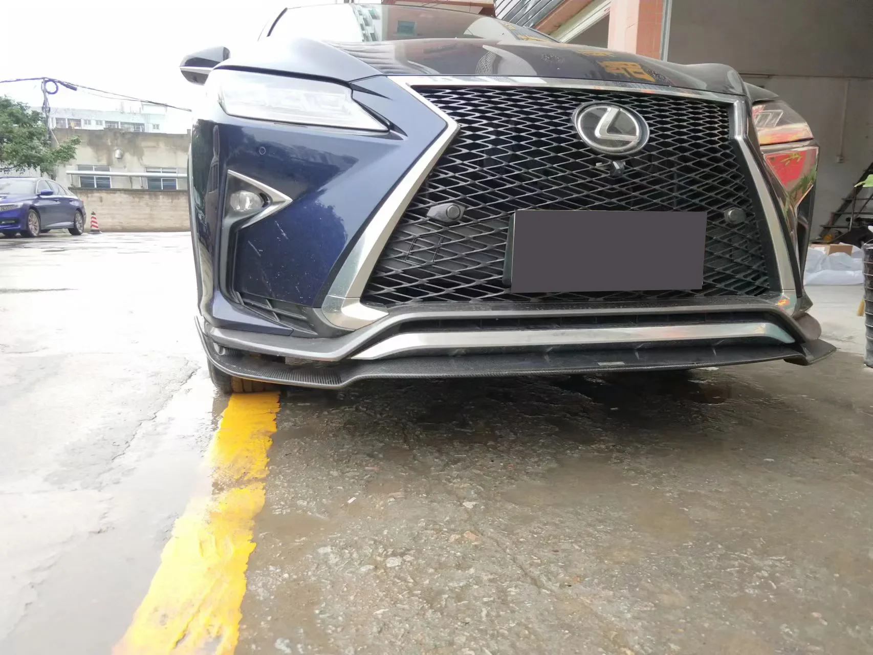 New Arrival For 16-18 Lexus RX200T RX300 Upgrade Artisan Style Body Kit Front Lip Wheel Eyebrow Rear Diffuser Carbon Fiber