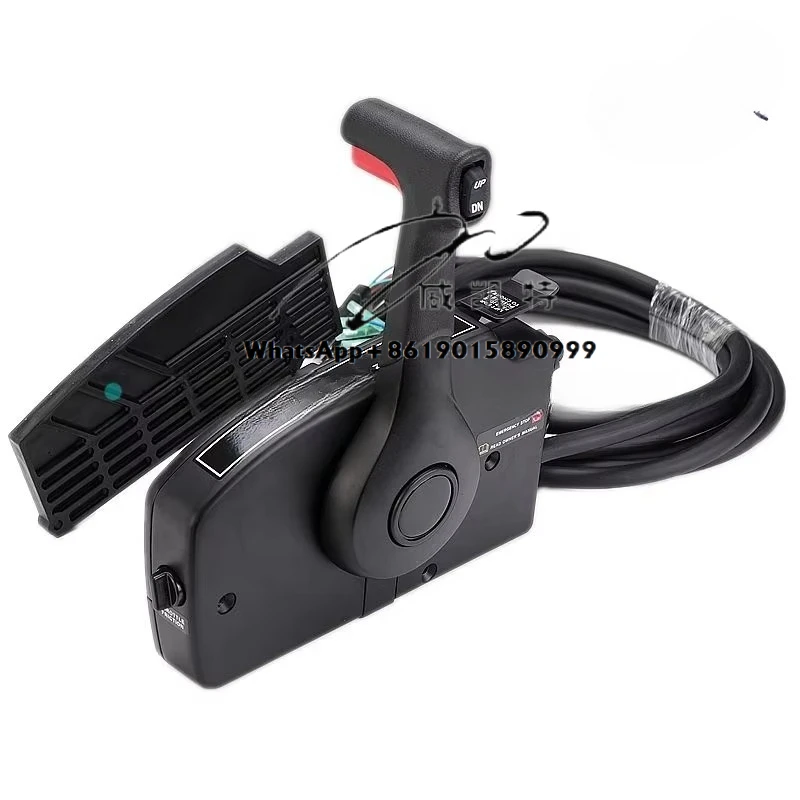 New 881170A15 Side Mount Boat Remote Control Box  With 12Pin Wire Harness (16ft) for  Outboard Motor