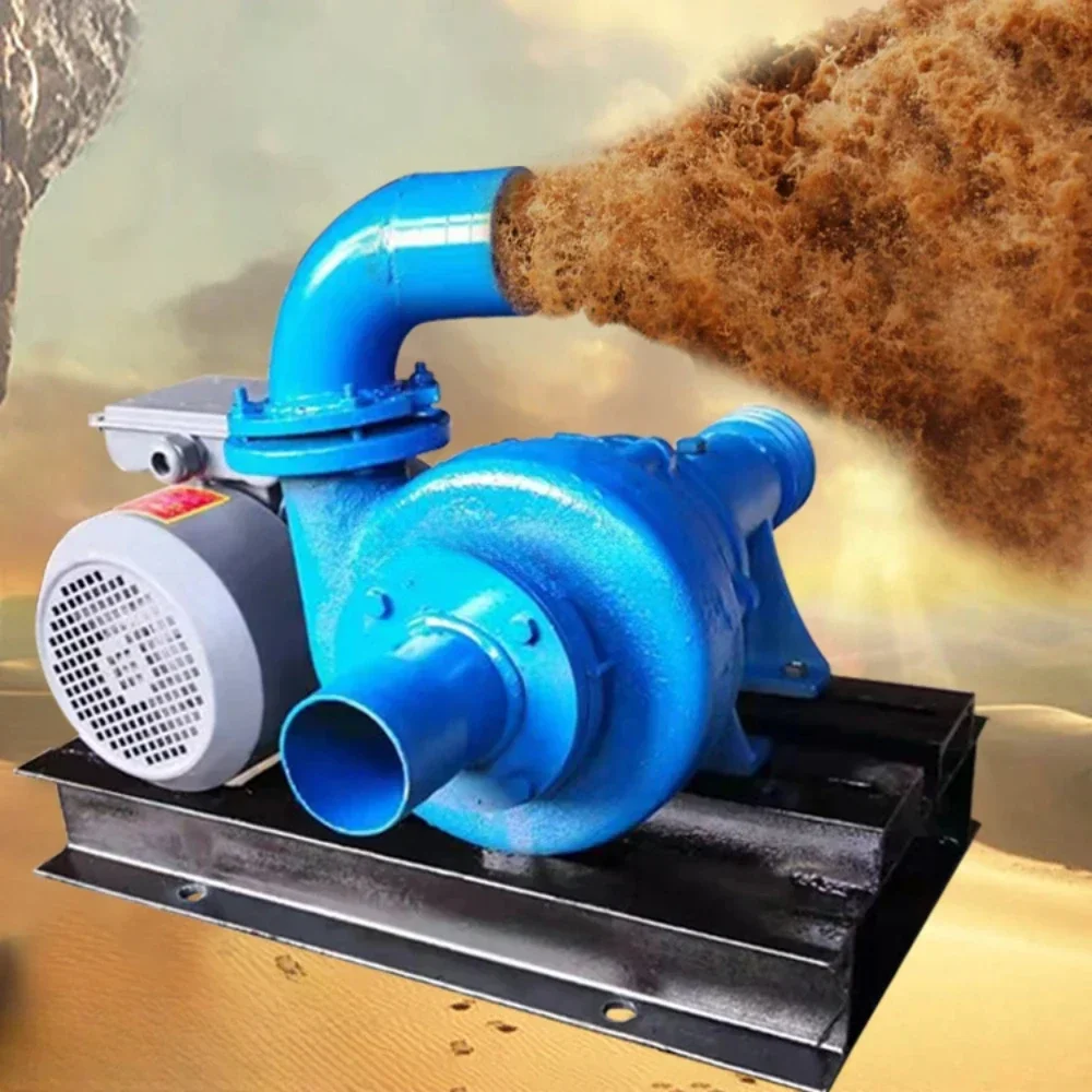 

Horizontal sand pumping pump River bottom dredging and sand absorption diesel engine Small mud pump 4 inches 6 inches