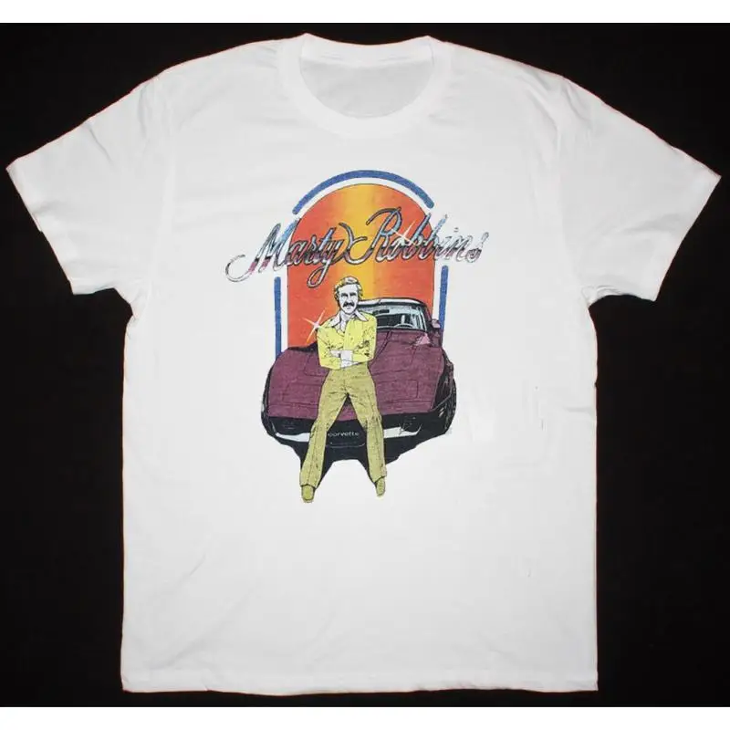 

Marty Robbins T Shirt White S 2345Xl El090