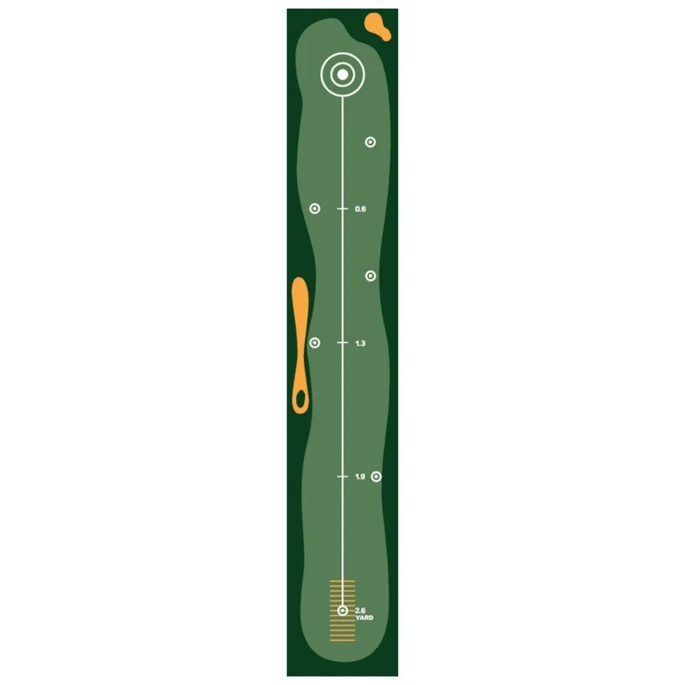 

Foldable Golf Putting Practice Mat Anti-Slip Lightweight Golf Training Pad Washable 50X300cm Golf Putting Green Blanket Home Use