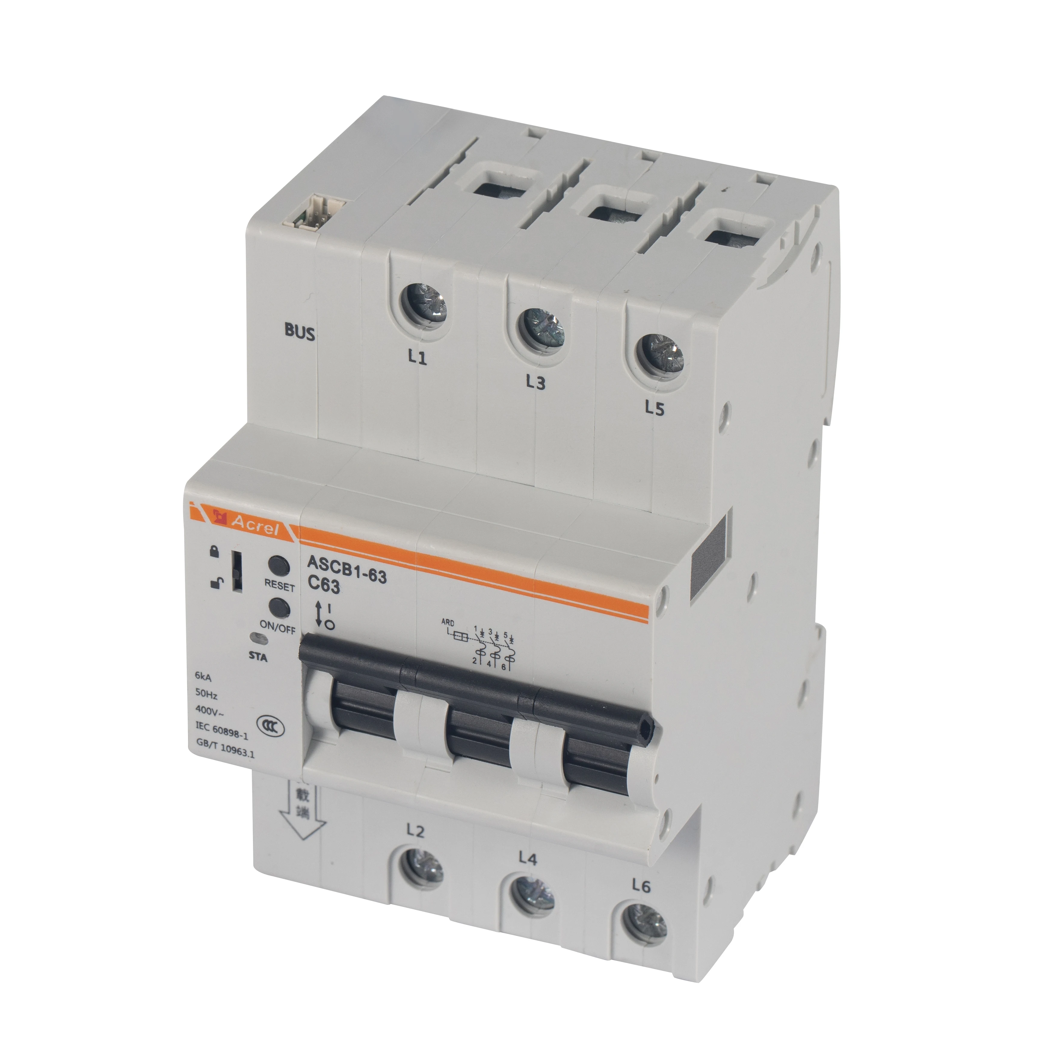 ASCB series smart circuit breaker integrated smart air switch remote control device energy consumption monitoring device