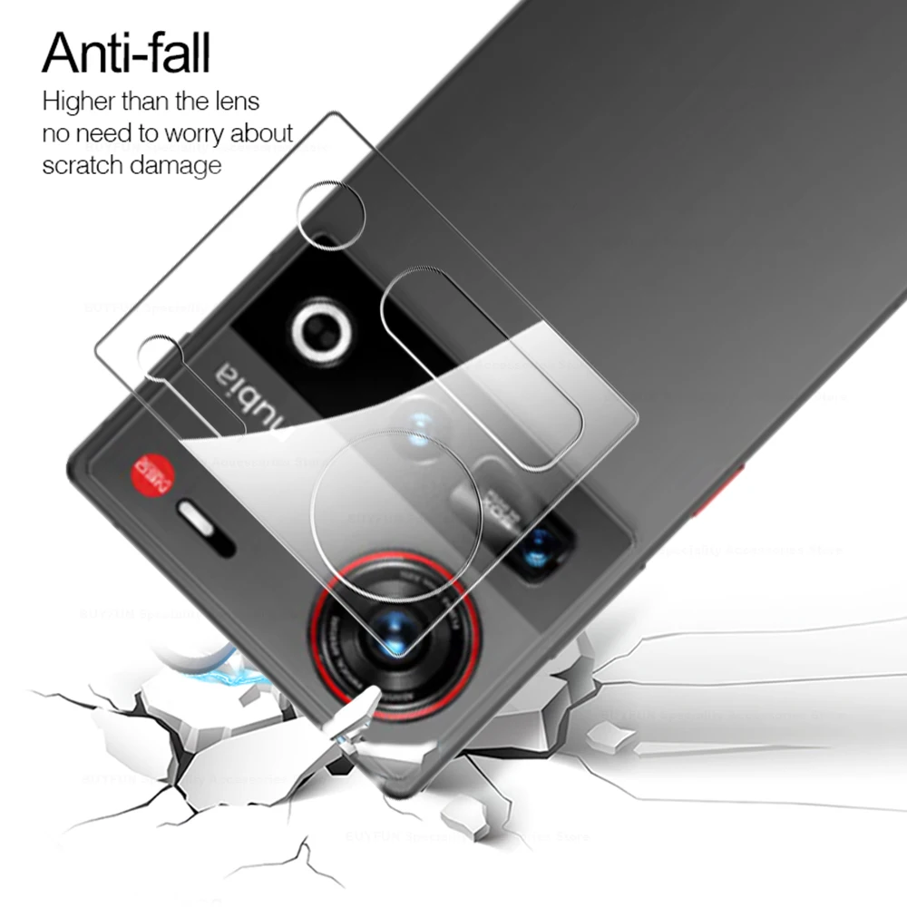 Protector de cámara de vidrio templado 3D 9H, 2 uds., para ZTE nubia Z70 Ultra, película de lente NubiaZ70Ultra nubia Z70Ultra Z 70 Ultra 5G 6,85 pulgadas
