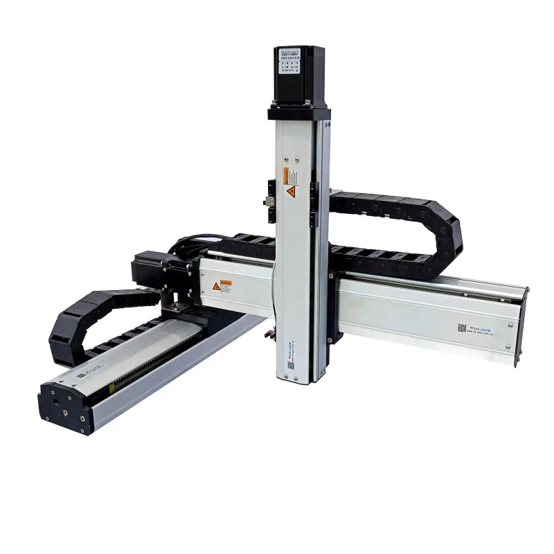 

Пыленепроницаемая Gantry System XYZ Шариковый винт Линейная направляющая Линейный направляющий стол 4-осевой раздвижной промышленный рычаг машины