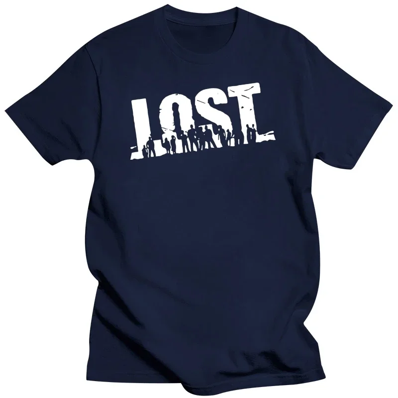 Lost TV Serie Film Movie S-5XL TShirt manga vintage anime clothes tshirts for mens designer clothing harajuku men\'s t-shirt sale