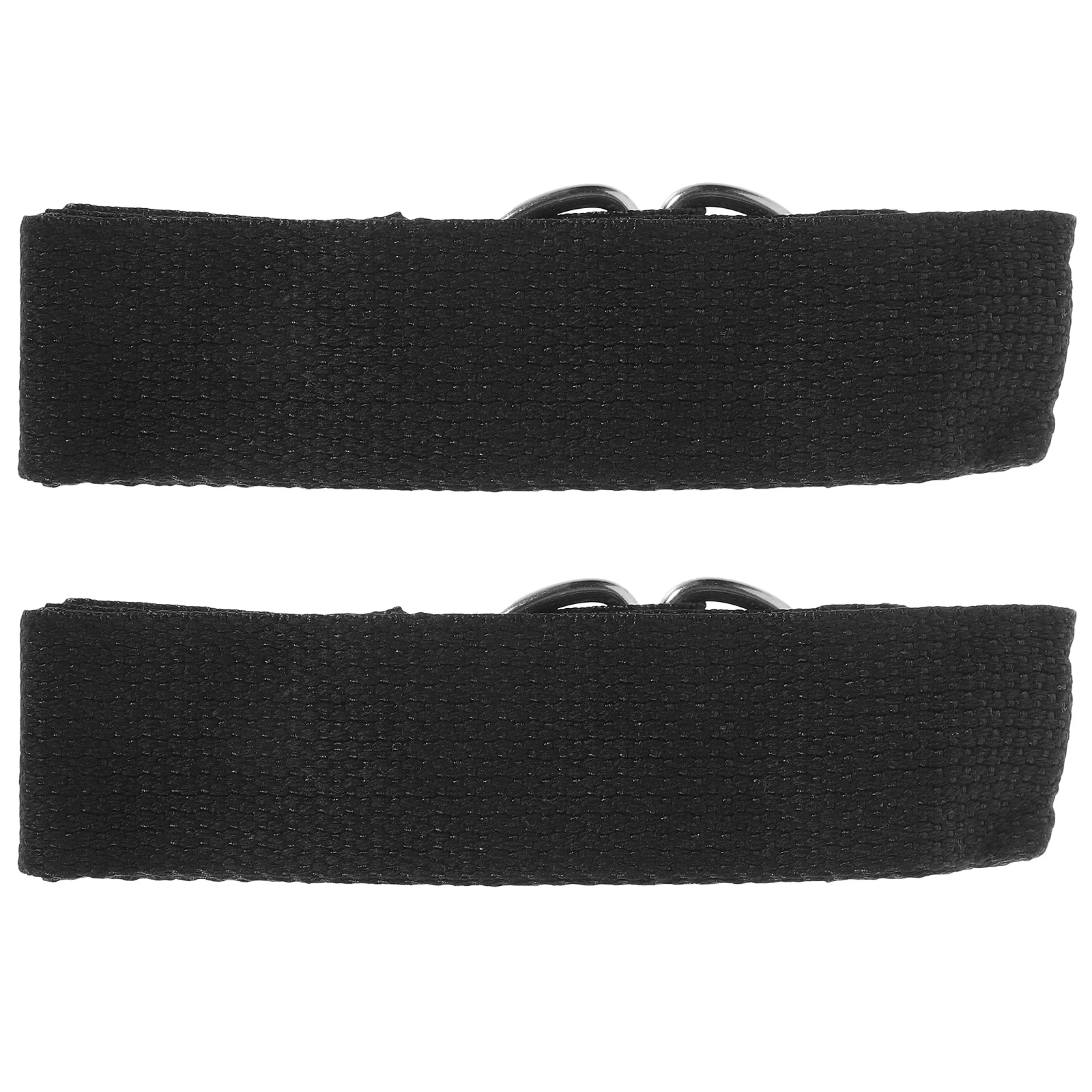

2pcs Reusable Yoga Strap Household Stretching Strap Professional Compact Exercise Durable Inelastic Band For Hip Back Arm Leg