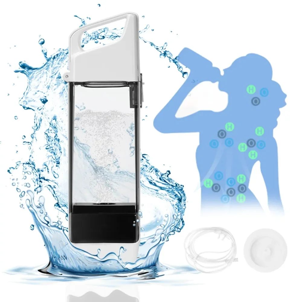 

Hydrogen Generator Water Cup Filter Ionizer Maker 300ML Hydrogen-Rich Water Portable Super Antioxidants ORP Hydrogen Bottle