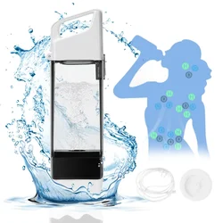 Hydrogen Generator Water Cup Filter Ionizer Maker 300ML Hydrogen-Rich Water Portable Super Antioxidants ORP Hydrogen Bottle